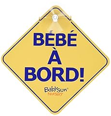 bebe a bord ventouse d'occasion  Livré partout en France