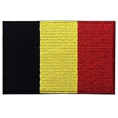 Drapeau belge brodé d'occasion  Livré partout en Belgiqu