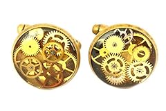Steampunk cufflinks watch for sale  Delivered anywhere in UK