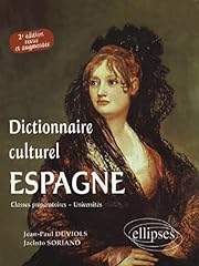 Espagne dictionnaire culturel d'occasion  Livré partout en France