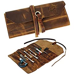 Leather tool roll for sale  Delivered anywhere in USA 