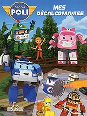 Robocar poli décalcomanies d'occasion  Livré partout en France