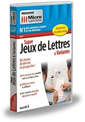 Super jeux lettres d'occasion  Livré partout en France