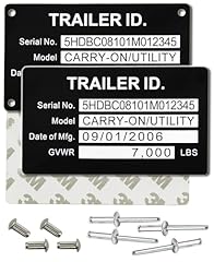 Custom trailer vin for sale  Delivered anywhere in USA 