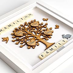 Family tree framed for sale  Delivered anywhere in UK