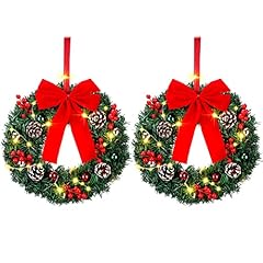 Jetec christmas wreaths for sale  Delivered anywhere in USA 