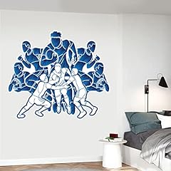 Rugby wall sticker for sale  Delivered anywhere in UK