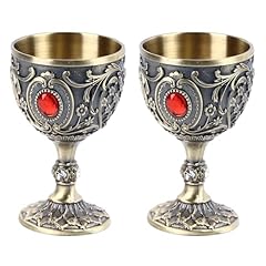 2pcs wine goblet for sale  Delivered anywhere in UK