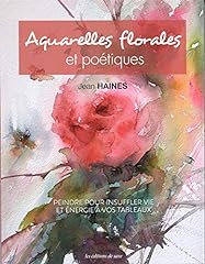 Aquarelles florales poetiques d'occasion  Livré partout en France