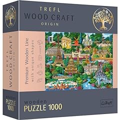 Trefl puzzle legno usato  Spedito ovunque in Italia 