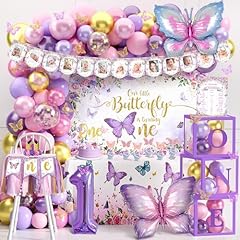 Butterfly first birthday for sale  Delivered anywhere in USA 