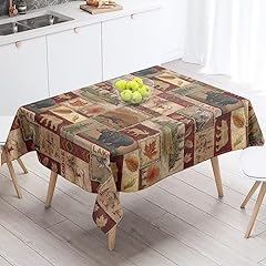 Rustic bear tablecloth for sale  Delivered anywhere in USA 