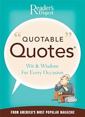 Quotable quotes wit for sale  Delivered anywhere in UK