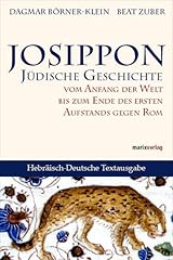 Josippon jüdische geschichte gebraucht kaufen  Wird an jeden Ort in Deutschland