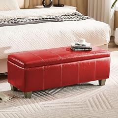 Faux leather storage for sale  Delivered anywhere in USA 