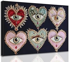 Psychedelic eyes canvas for sale  Delivered anywhere in USA 
