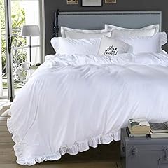 Qsh white ruffle for sale  Delivered anywhere in USA 