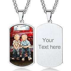 Personalised necklace men for sale  Delivered anywhere in UK