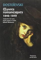 Oeuvres romanesques 1846 d'occasion  Livré partout en France