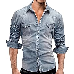 Prjn camicie jeans usato  Spedito ovunque in Italia 