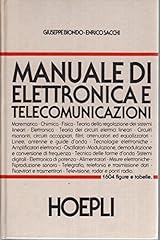 Manuale elettronica telecomuni usato  Spedito ovunque in Italia 