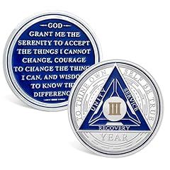 Year sobriety coin for sale  Delivered anywhere in UK