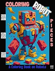 Coloring robot pieces d'occasion  Livré partout en France