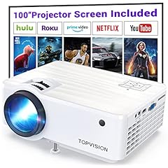 TOPVISION Projector, 7500L Portable Mini Projector for sale  Delivered anywhere in USA 
