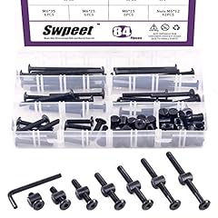 Swpeet 120pcs black for sale  Delivered anywhere in UK