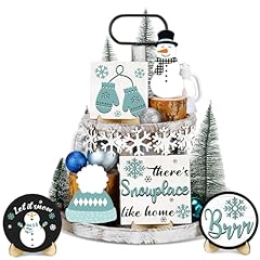 Pieces winter snowman for sale  Delivered anywhere in USA 
