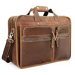 Tiding leather briefcase for sale  Delivered anywhere in UK