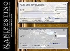 Manifesting blank cheques for sale  Delivered anywhere in UK