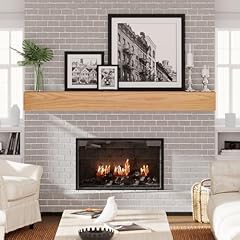 Fireplace mantel handcrafted for sale  Delivered anywhere in USA 
