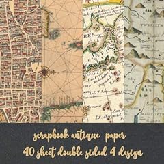 Scrapbook antique paper for sale  Delivered anywhere in UK