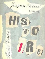 Histoires poemes jacques d'occasion  Livré partout en France