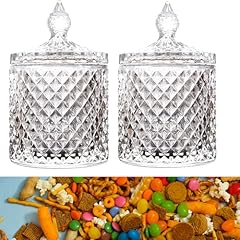 2pcs glass candy for sale  Delivered anywhere in UK