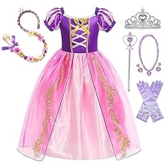 Rapunzel dress girls for sale  Delivered anywhere in UK