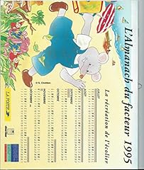 Almanach calendrier 1995 d'occasion  Livré partout en France