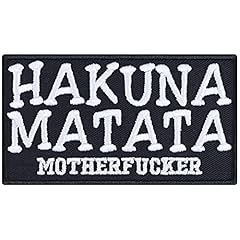 Hakuna matata écusson d'occasion  Livré partout en France