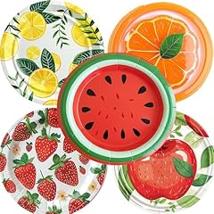 Fruit paper plates for sale  Delivered anywhere in USA 