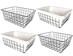 Wire storage baskets for sale  Delivered anywhere in USA 