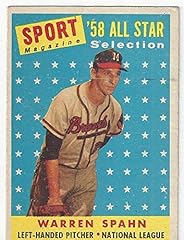 Vintage warren spahn for sale  Delivered anywhere in USA 