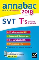 Annales annabac 2018 d'occasion  Livré partout en France