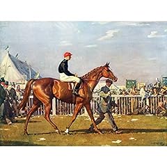 Sir Alfred James Munnings Racehorse Jockey 1924 Large for sale  Delivered anywhere in UK