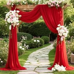 Chiffon wedding arch for sale  Delivered anywhere in USA 