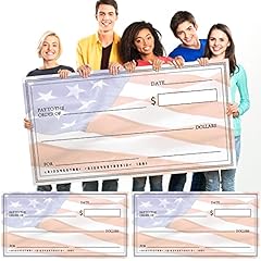 Giant check pieces for sale  Delivered anywhere in USA 