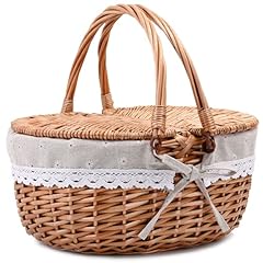 Wicker picnic basket for sale  Delivered anywhere in USA 