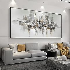 Gray abstract painting for sale  Delivered anywhere in USA 