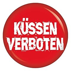 Button küssen verboten gebraucht kaufen  Wird an jeden Ort in Deutschland