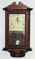 Orologio pendolo legno usato  Spedito ovunque in Italia 